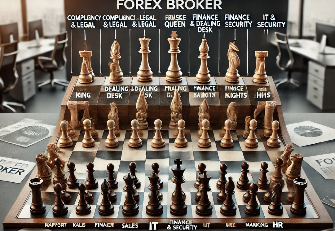 Regulated Forex Broker: Which Departments are needed for a smooth operation?